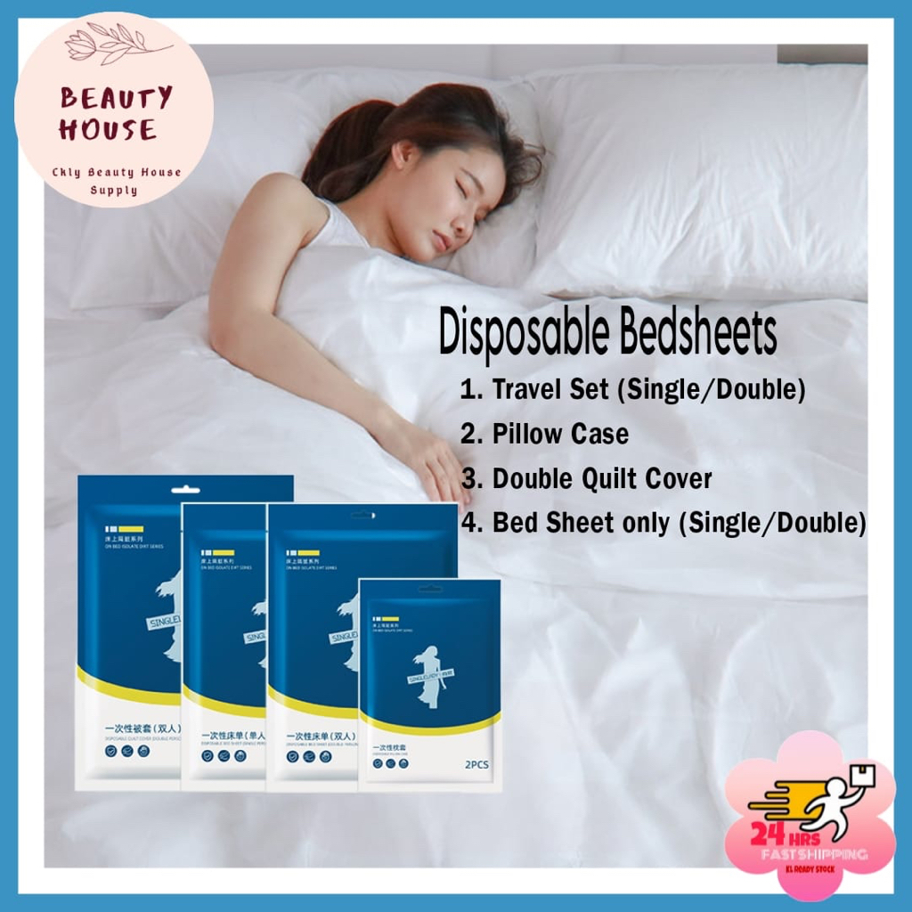 Disposable sheets cheap and pillowcases