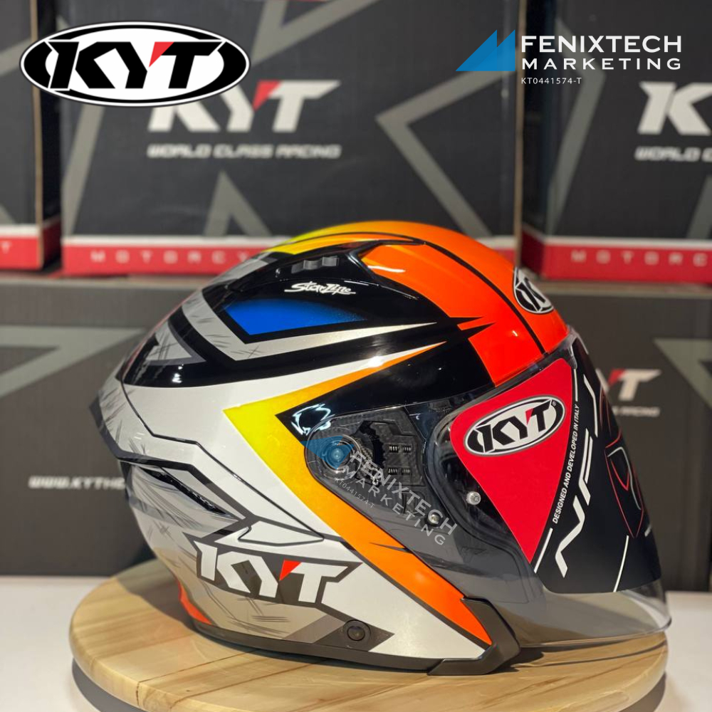 KYT Helmet Casco KYT NFJ Simone Corsi Replica 100 Original Shopee