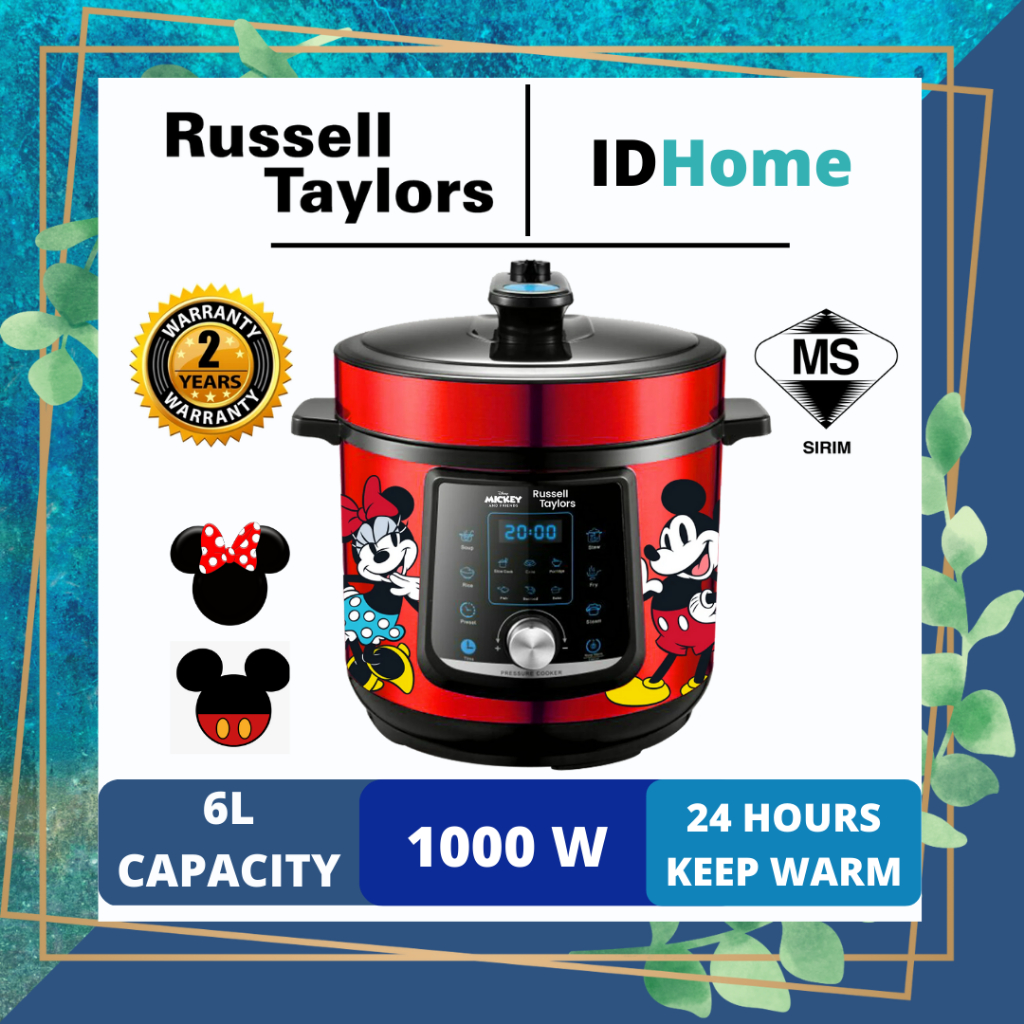 Russell Taylors x Disney Mickey And Friends Pressure Cooker Rice Cooker