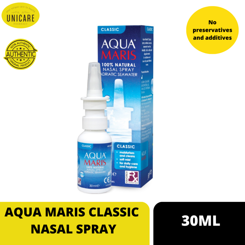 AQUA MARIS CLASSIC NASAL SPRAY 30ML | Shopee Malaysia