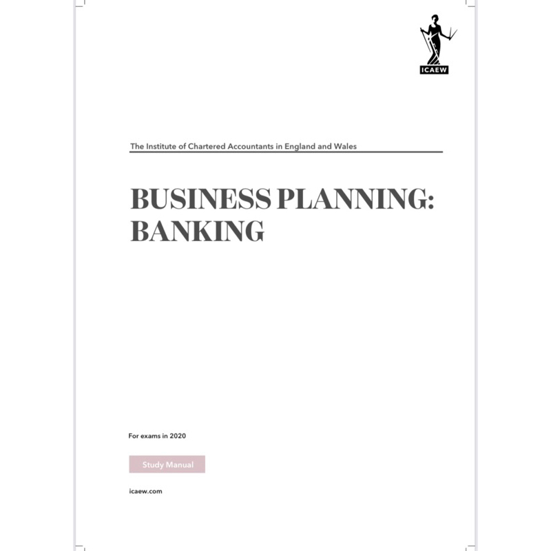 ICAEW CORPORATE REPORTING STUDY MANUAL 2020 PDF visual data 2