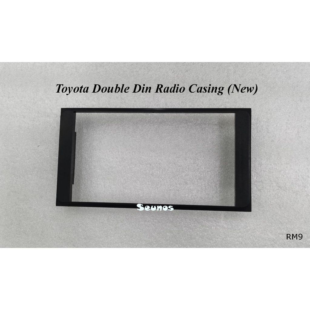 Toyota Radio Casing Single Din Double Din Shopee Malaysia