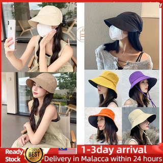 Anti-UV Sun Protection Cap Hat Foldable Adjustable Sunscreen