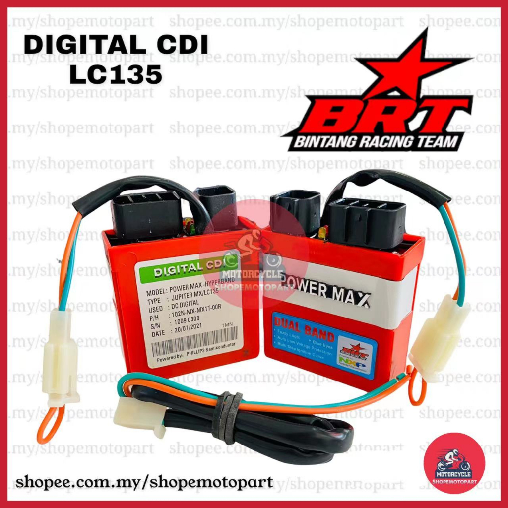 Cdi Brt Racing B R T Rextor Arata Yamaha Lc Lc V V Old New Pnp Shopee Malaysia