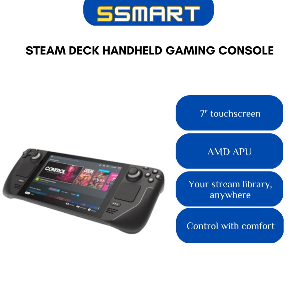 Steam Deck Handheld Gaming Console 64GB 256GB 512GB Shopee Malaysia