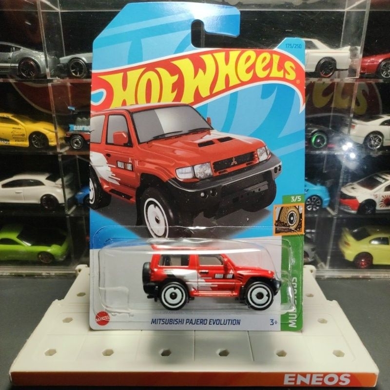 Hot Wheels Mitsubishi Pajero Evolution (2023) Ralliart | Shopee Malaysia