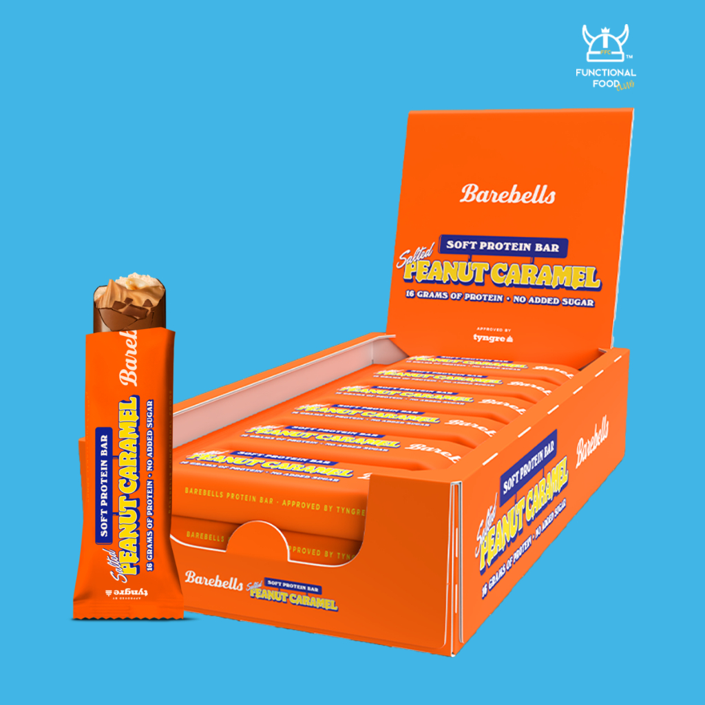 Barebells Soft Protein Bar ( NEW )- Salted Peanut Caramel (1 Box -12 ...