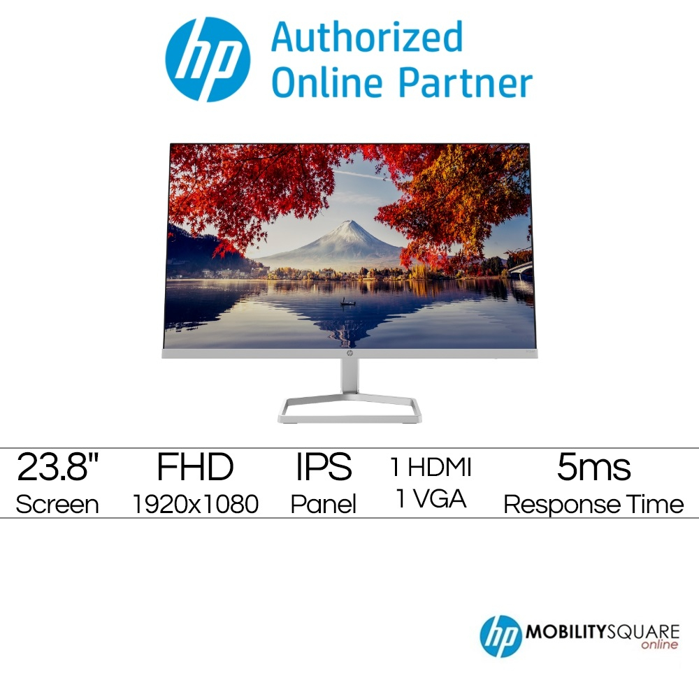 HP M24f Slim FHD Monitor (2E2Y4AA) Shopee Malaysia