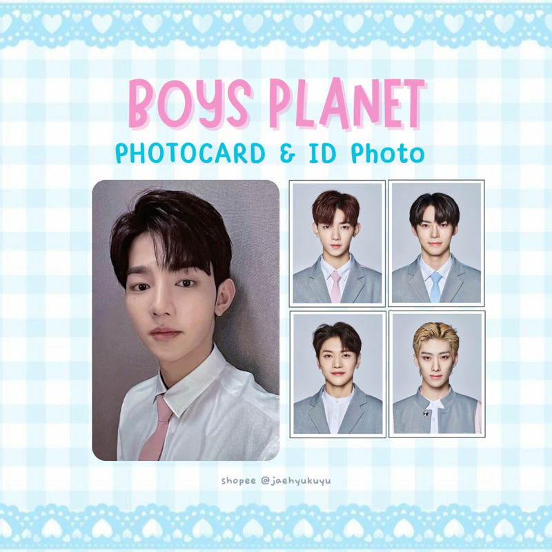 BOYS Photocard ID photo Finale Broadcast ZB1 Zerobaseone