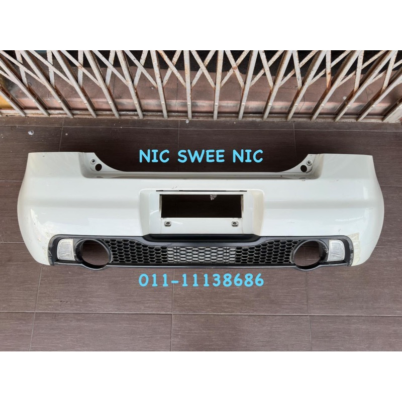 Suzuki Swift Sport Zc31s Rear Bumper Double Exhaust Diffuser | Shopee ...