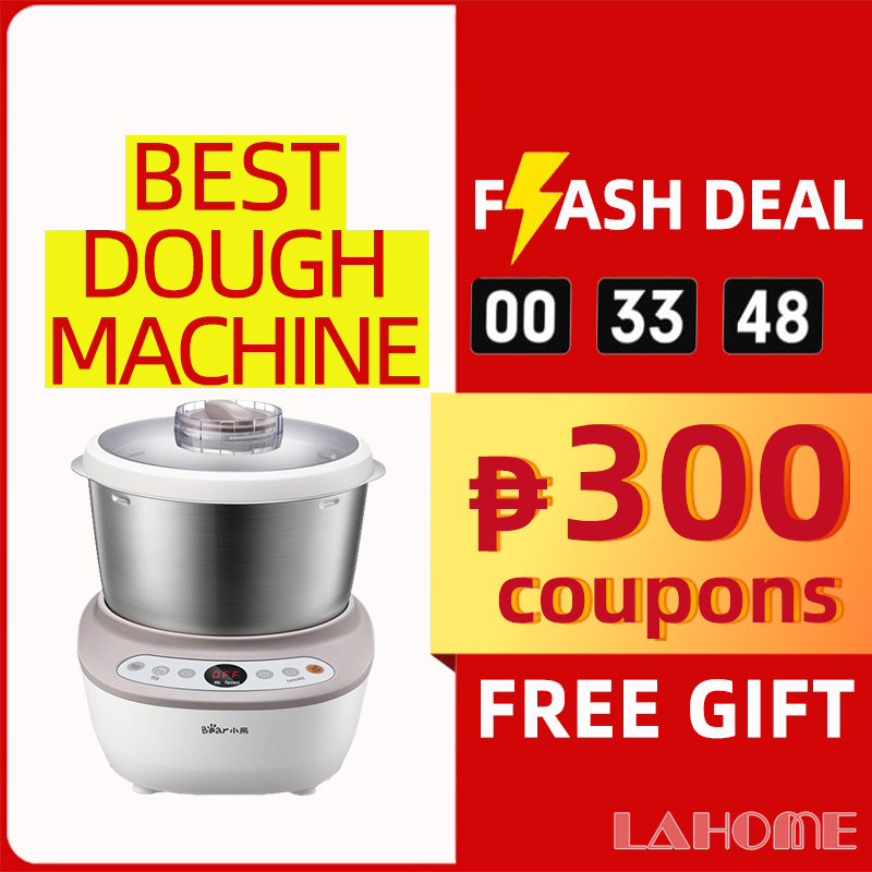 🎁 LAHOME Bear 5LAutomatic Smart Dough Mixer Household Electric Kneading