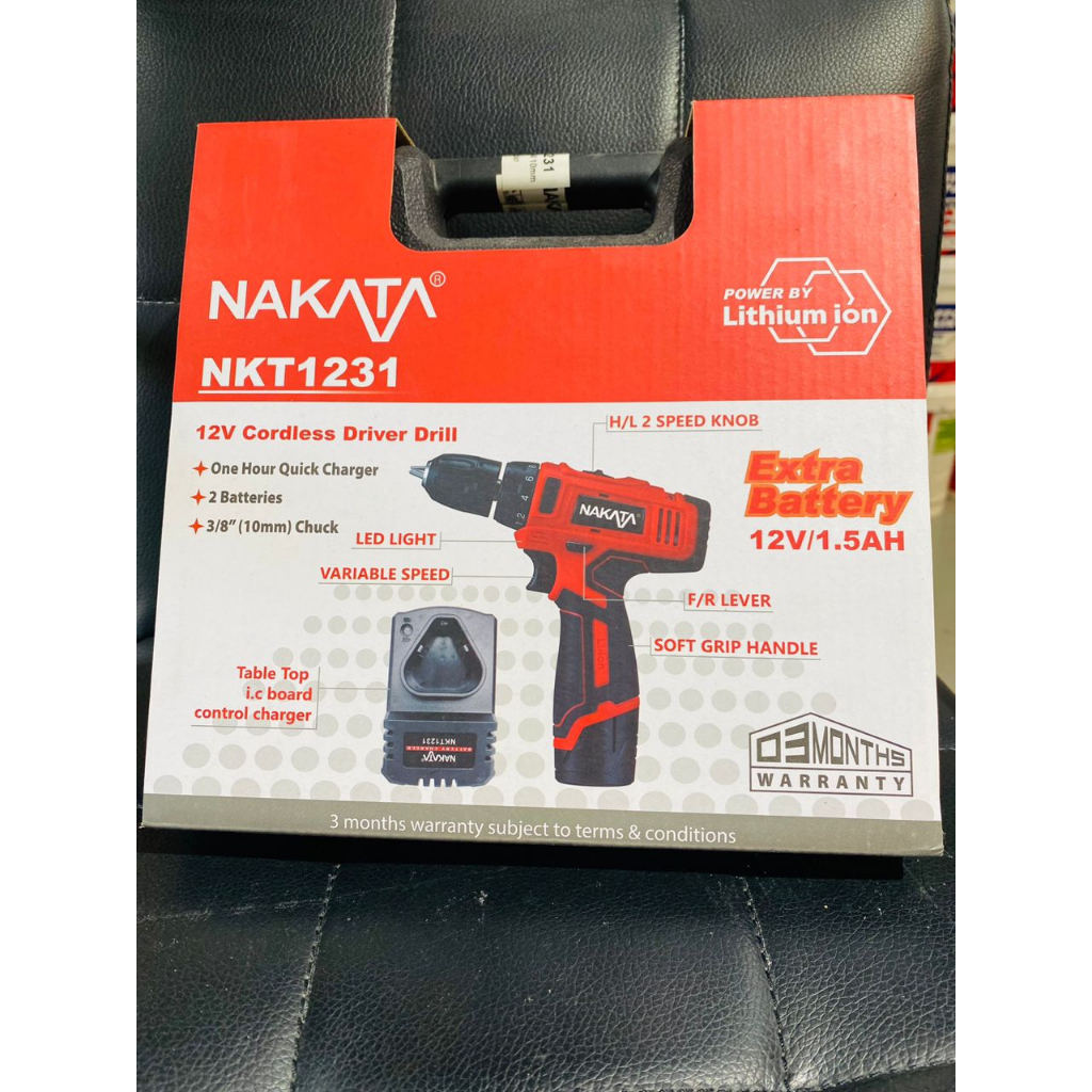 Nakata best sale cordless drill