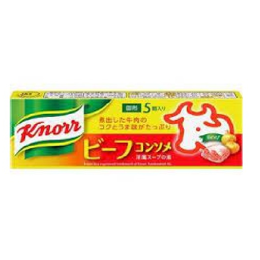 Ajinomoto Knorr Beef Consome Solid Soup Cube 5s [Best Before 30Apr 23