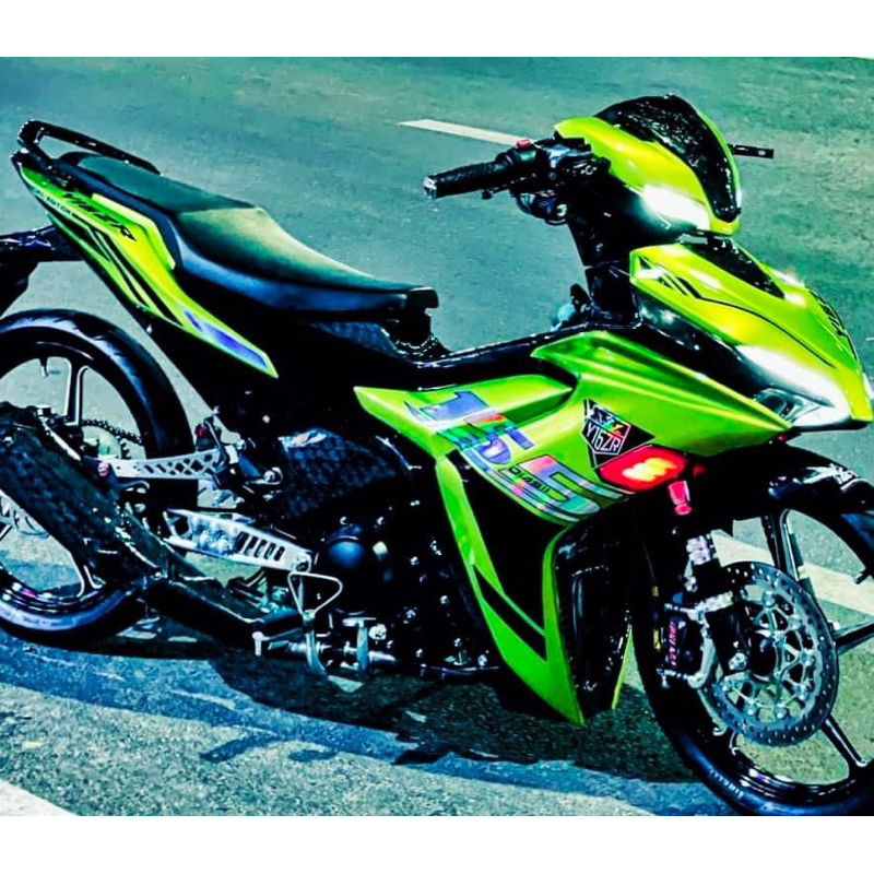 COVERSET YAMAHA Y16ZR CHROME RAINBOW | Shopee Malaysia