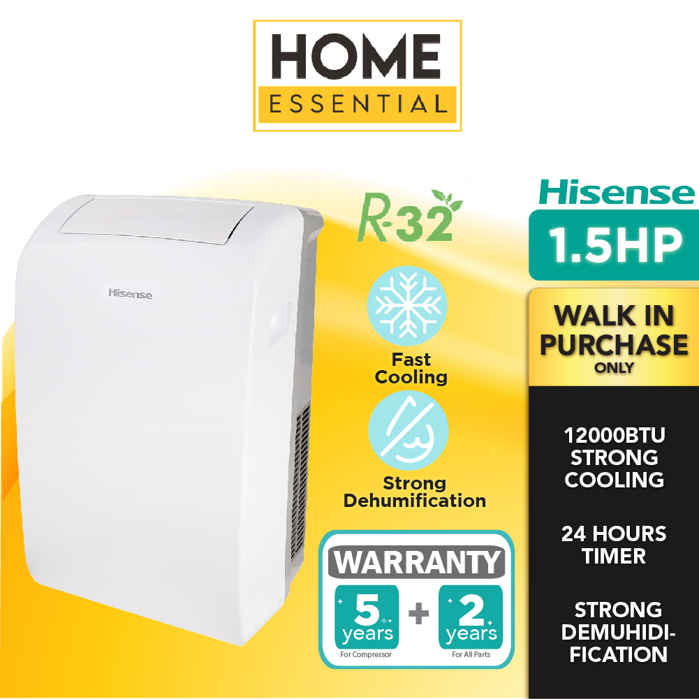 Hisense R32 Portable Air Conditioner Ap09kvg Shopee Malaysia 1914