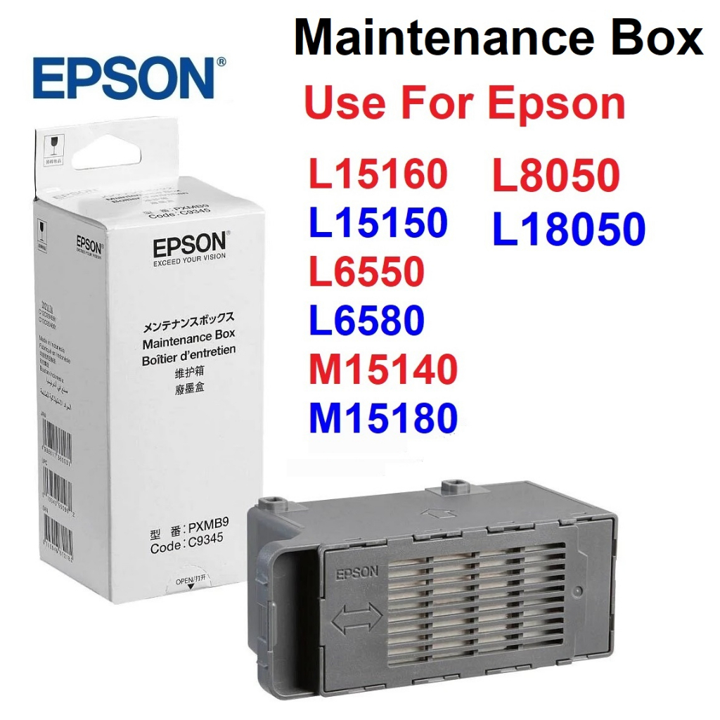 Epson L8050 L18050 L15160 L15150 L6550 L6580 M15140 M15180 Original Maintenance Box C9345 1746