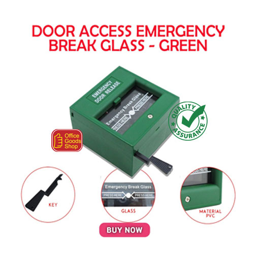 Emergency Break Glass Fire Alarm Door Access Emergency Door Release