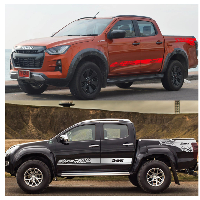 Isuzu Dmax D Max body sticker 1set | Shopee Malaysia