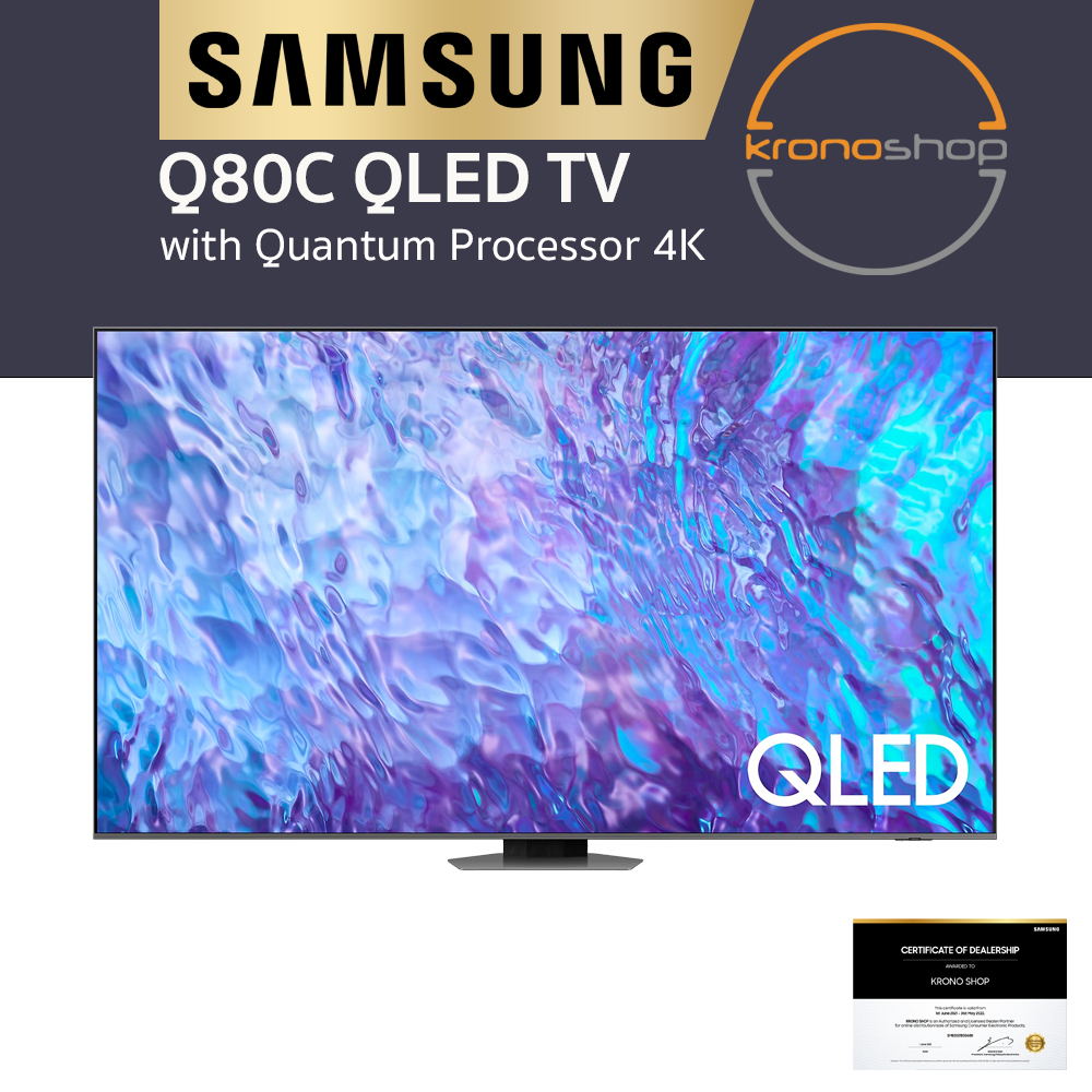 2023 New Samsung 85 Inch Q80c Qled 4k Smart Tv With Quantum Processor 4k Qa85q80ca Qa85q80cak 4888
