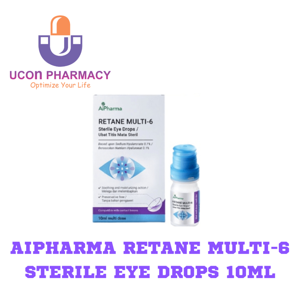 AiPharma Retane Multi6 Sterile Eye Drops 10ml Shopee Malaysia
