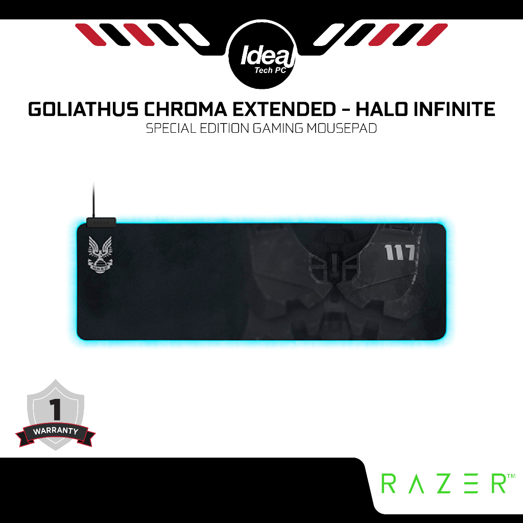 Razer Goliathus Chroma Extended HALO INFINITE Edition | Gaming Mousepad ...