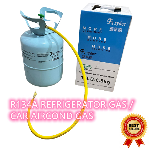 R134A CAR AIRCOND GAS / REFRIGERATOR COMPRESSOR GAS R134 GAS KERETA