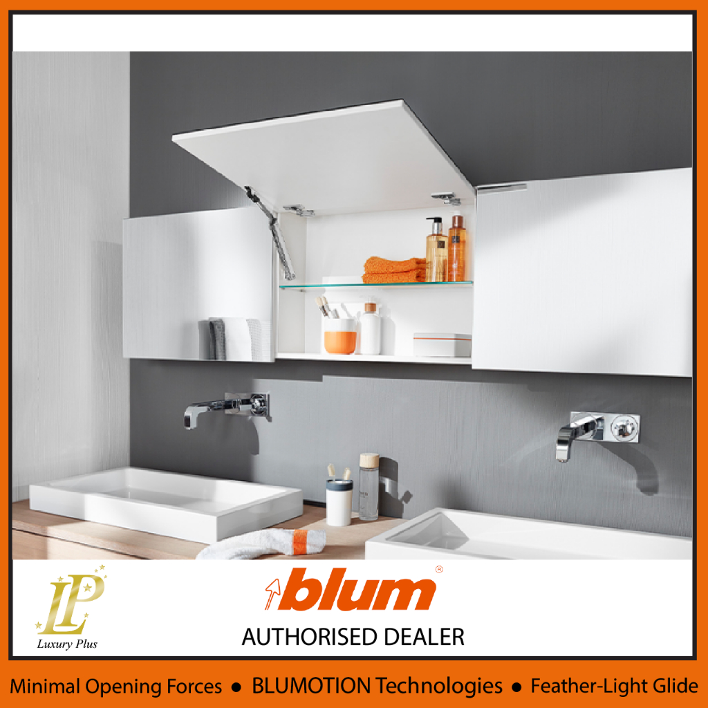 BLUM Lift System AVENTOS HKXS Mechanisms (Full Set) for PushToOpen
