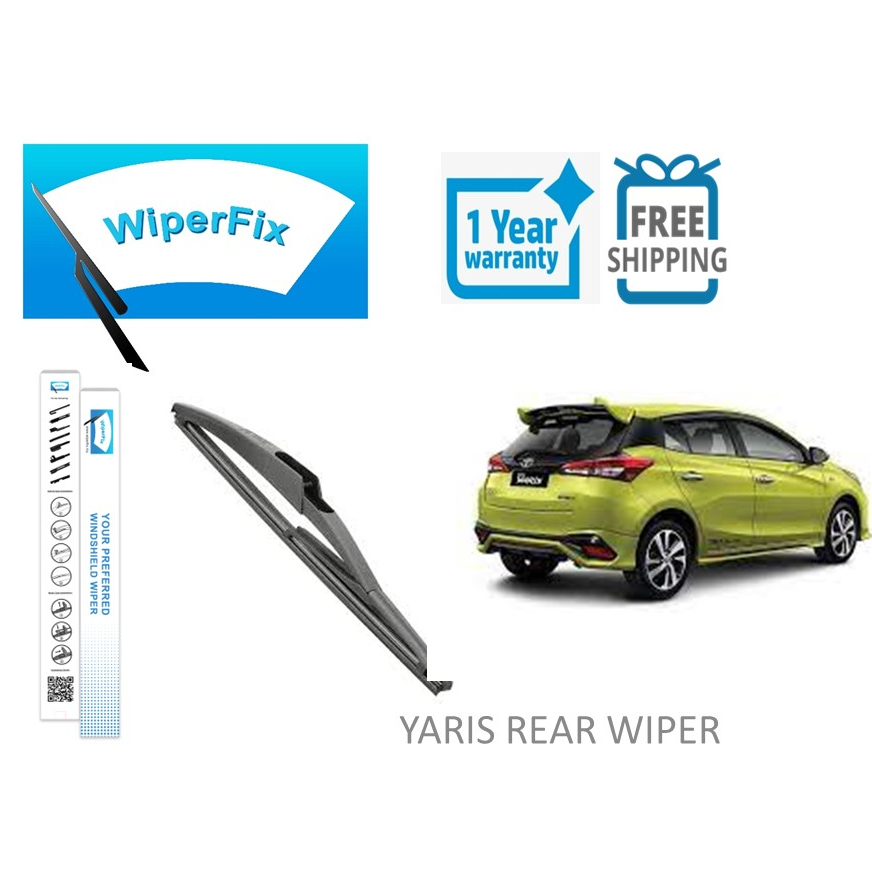 [WiperFix] REAR TOYOTA YARIS REAR WIPER | Shopee Malaysia