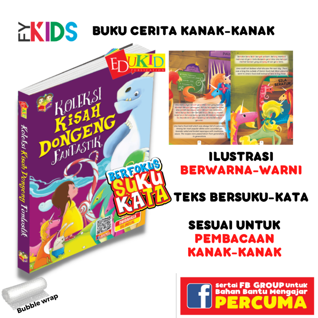 Buku Cerita Kanak Kanak-KOLEKSI KISAH DONGENG FANTASTIK-Buku-Buku ...