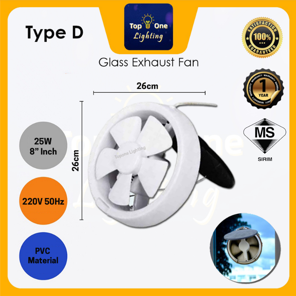 🔥SIRIM🔥 Wall / Ceiling Exhaust Fan 6