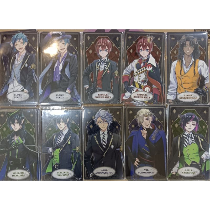 Disney Twisted Wonderland Cards Assortment | Shopee Malaysia