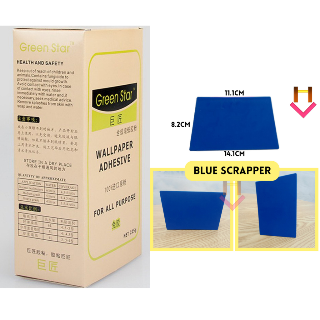 Wallpaper Adhesive Flakes Glue Powder / Wallpaper Scrapper/ 墙纸胶粉