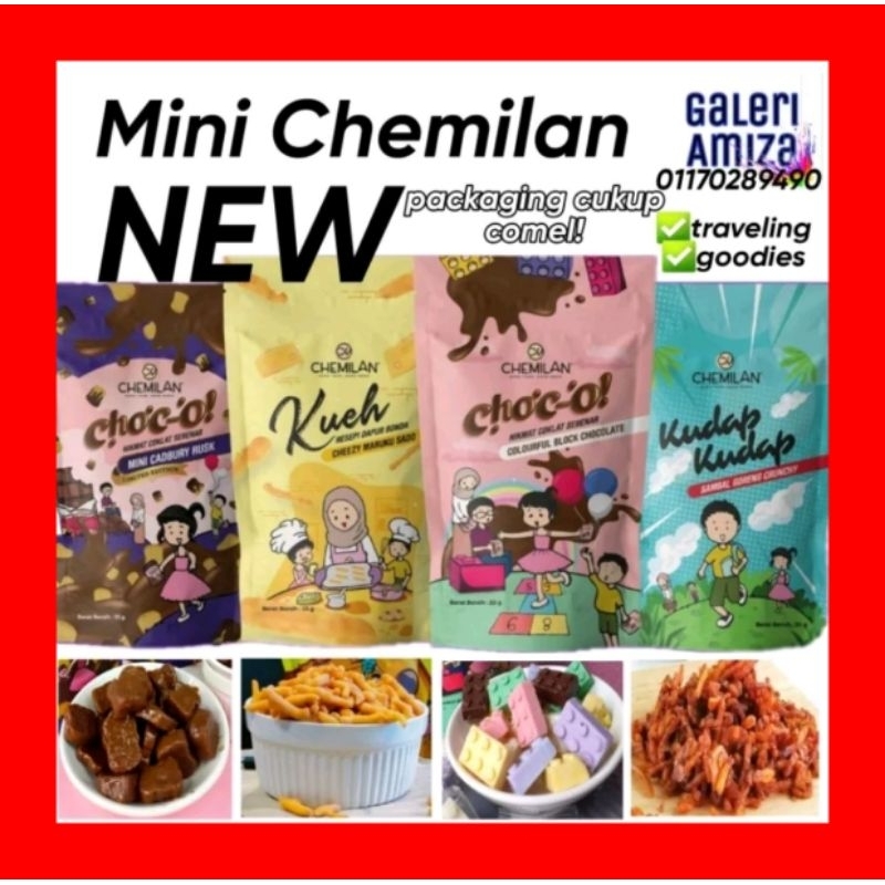 Mini Chemilan Coklat Cadbury Muruku Cheezy dan Sambal | Shopee Malaysia