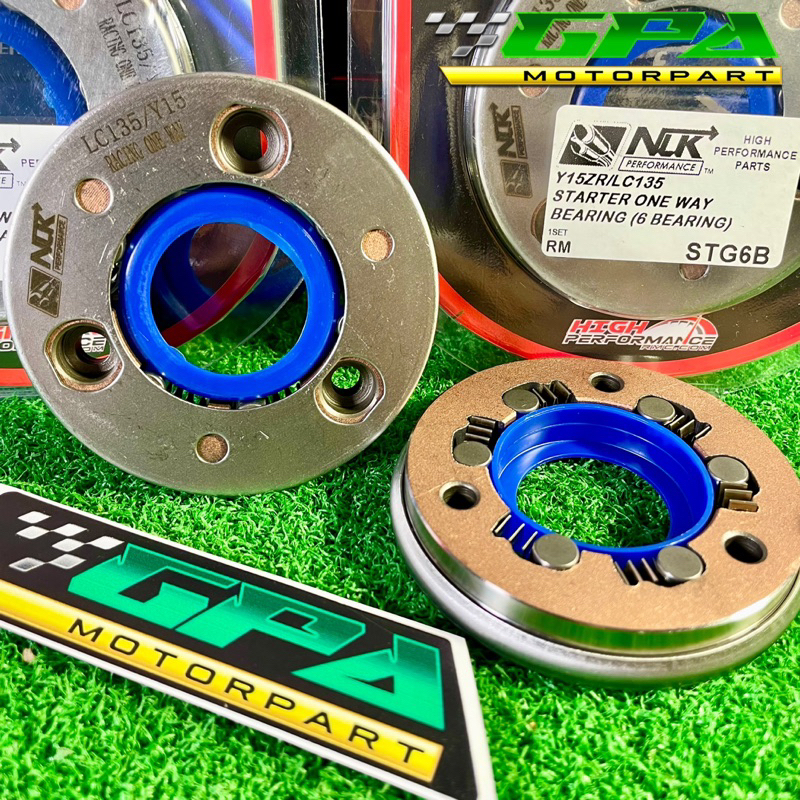 NLK PERFORMANCE RACING STARTER ONE WAY BEARING SIX BEARING Y15 Y16