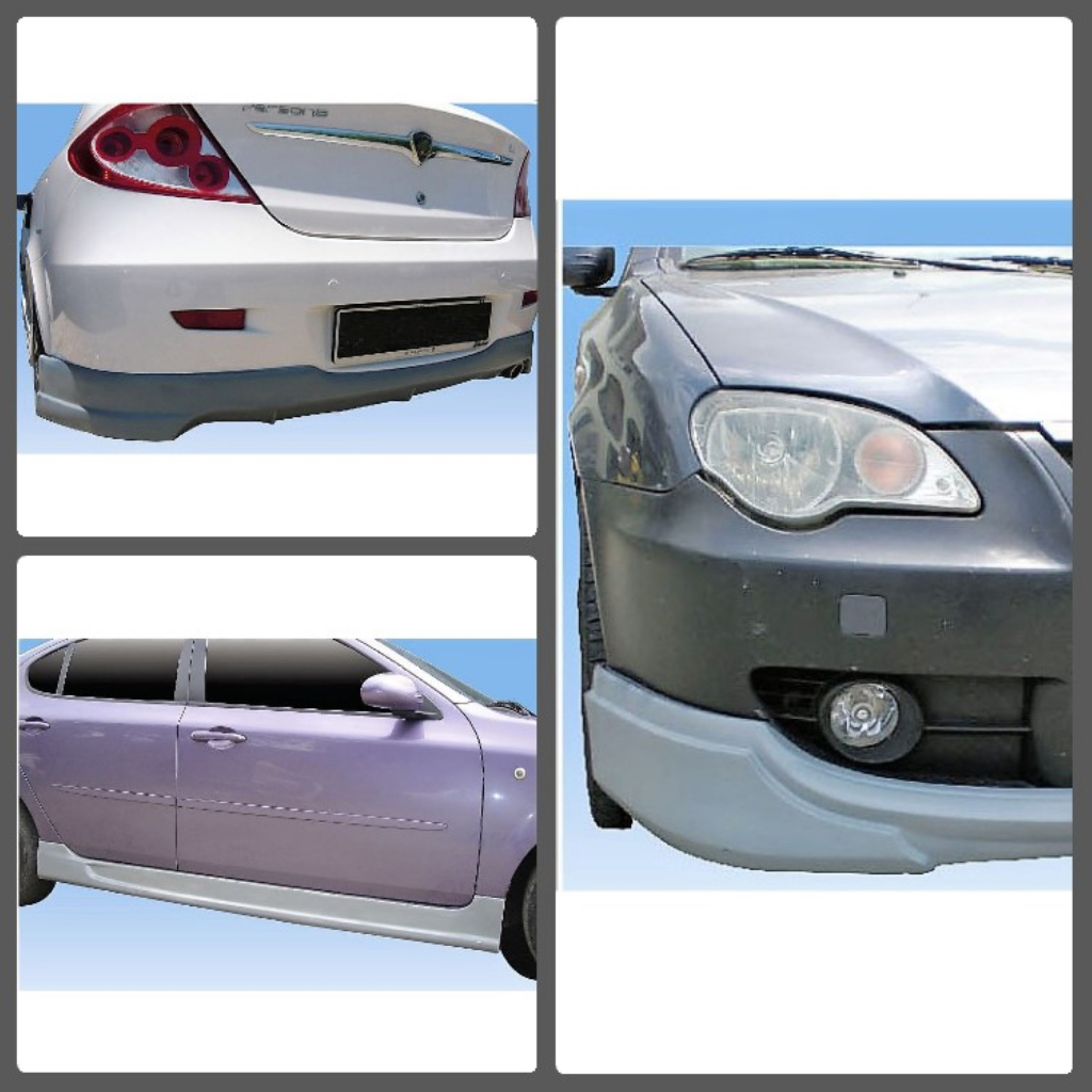 Proton Persona 1st Generation Skirting Body Kit PU Ready Stock | Shopee ...