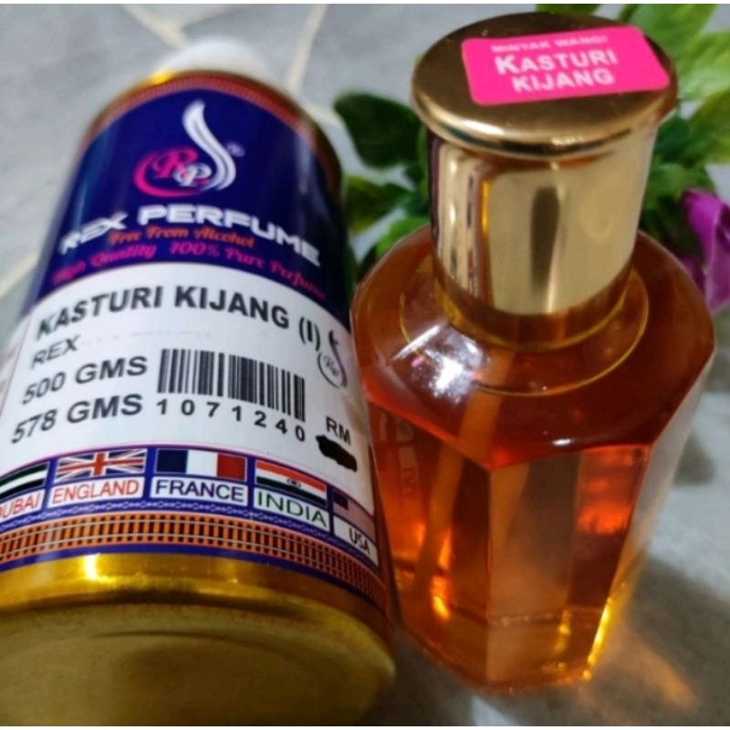 kasturi kijang rex perfume orizinal Shopee Malaysia