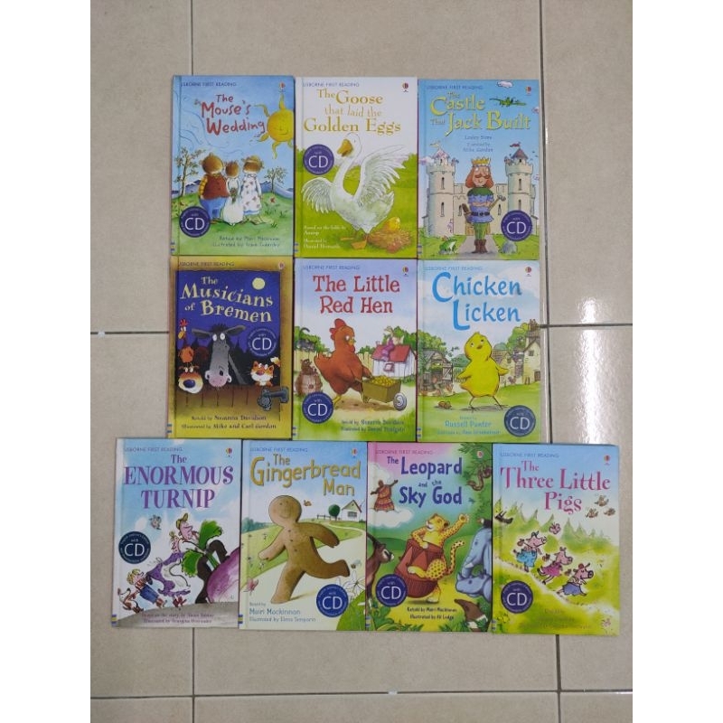 [BB] [Usborne First Reading : Level 3 + CD] Various Titles (Hardcover ...