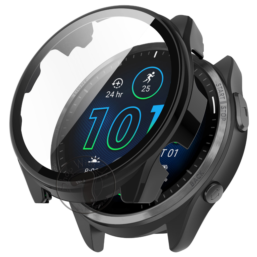 5-Pack Protective Case For Garmin Forerunner 965 With Tempered Glass Screen Protector - View #12