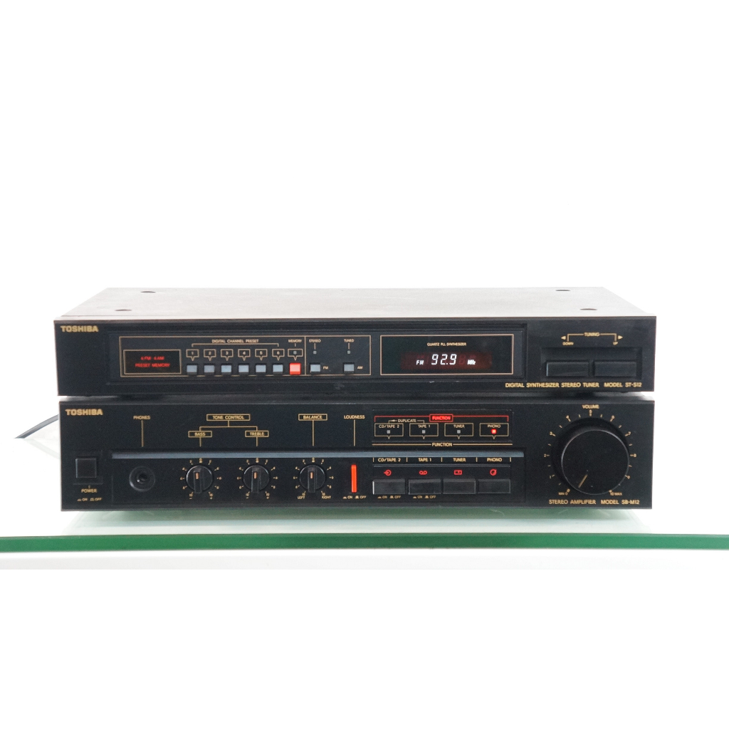 Ampli De Puissance Toshiba SB-M12 - Révisé Professionnellement, Son Clair