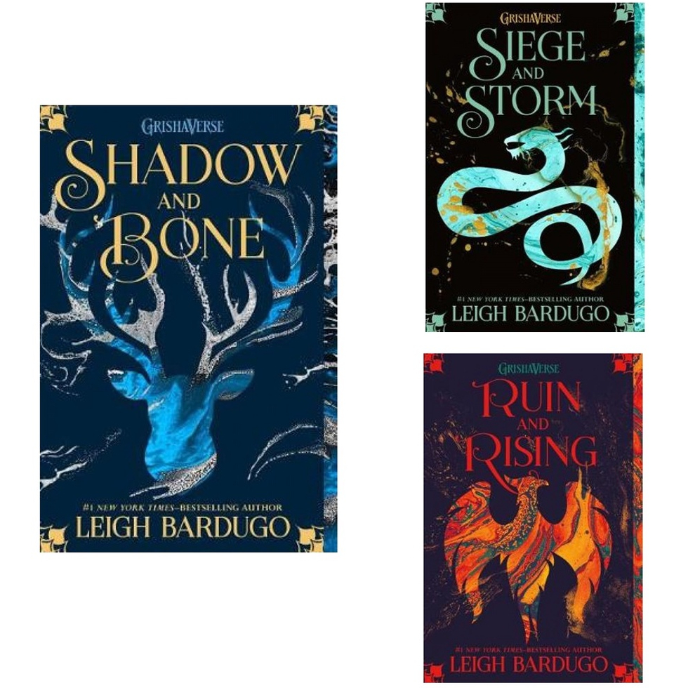 The Grisha 1 - 3: Shadow and Bone / Siege & Storm / Ruin & Rising By ...
