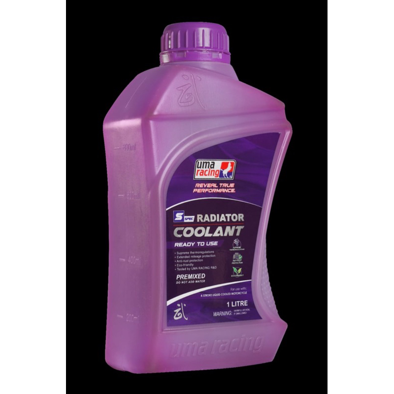 UMA RACING COOLANT 1L 1LITRE 100 ORIGINAL Uma Permix Radiator Coolant