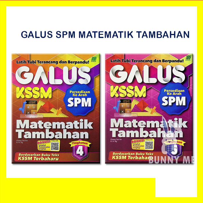 Galus Spm Matematik Tambahan Kssm Sasbadi Shopee Malaysia