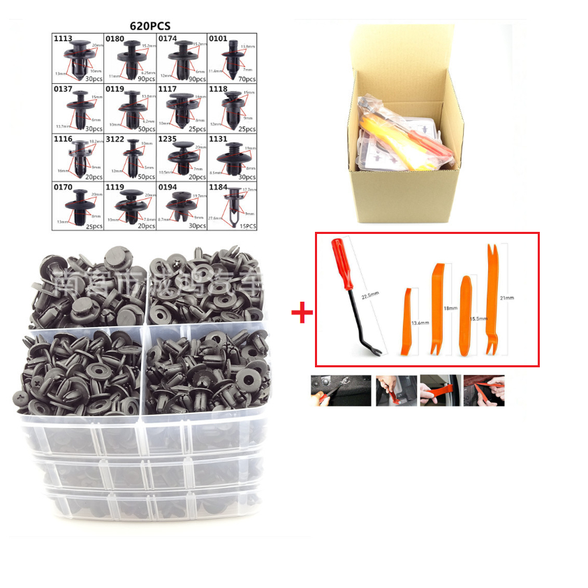 Car Clip Car Fastener Car Bumper Clips Rivet Door Panel Retainer Trim