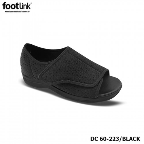 Footlink Diabetic Shoe 60-223 Black Unisex | Shopee Malaysia
