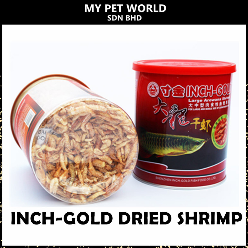 InchGold Large Arowana Dried Shrimp 85G Shopee Malaysia