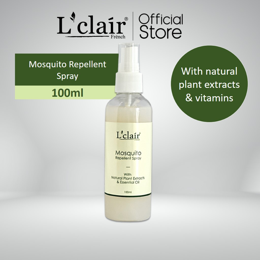 Lclair Mosquito Repellent Spray With Natural Plant Extracts (100ml