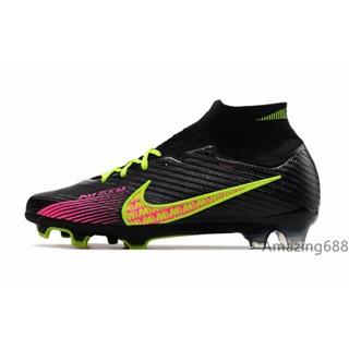 Kasut Bola Sepak Nike Mercurial 14 CR7 Vapor Elite IMPULSE PACK FG Outdoor  Men's Football Boots Unisex Soccer Cleats