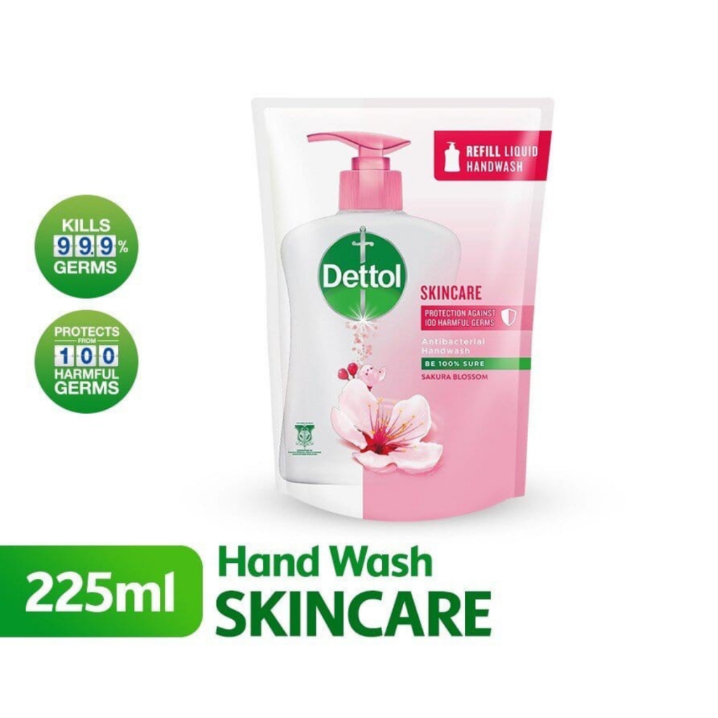 Dettol Hand Wash Refill Pouch - Skincare (225g) / Nourishing Honey ...