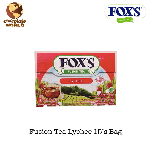 Fox's Fusion Tea Lychee 15's Bag 25g (Made in Indonesia) | Shopee Malaysia
