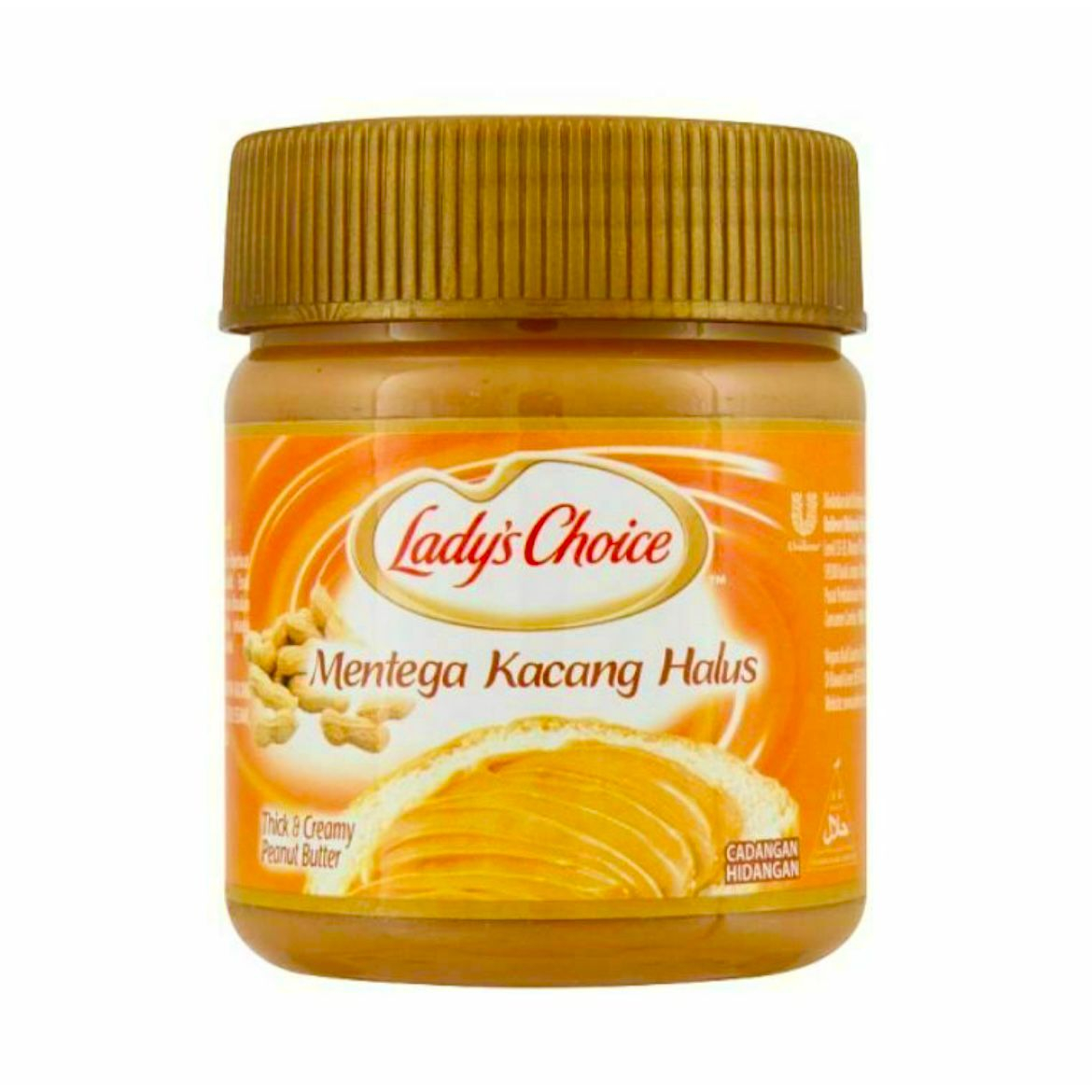 Lady's Choice Peanut Butter Creamy 170g | Shopee Malaysia